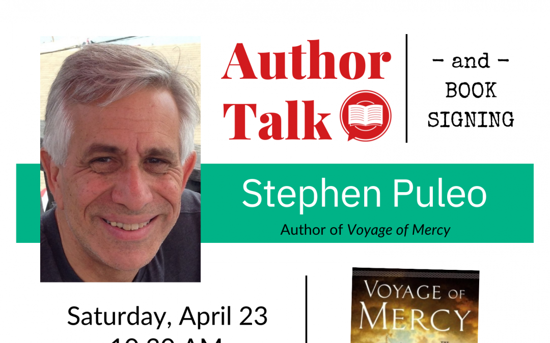 Friends of the Georgetown Peabody Library and the Boxford Town Library host author Stephen Puleo