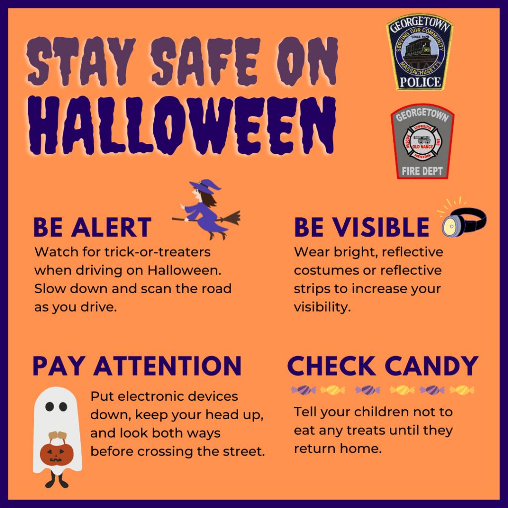 Police and Fire Share Tips for Celebrating Halloween and