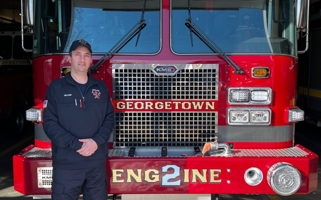 Georgetown Fire Department Welcomes New Full-Time Firefighter/EMT