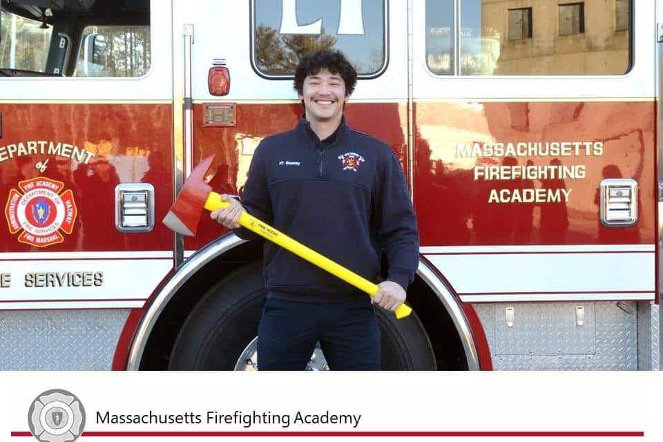 West Newbury Firefighter Graduates from the Massachusetts Firefighting Academy