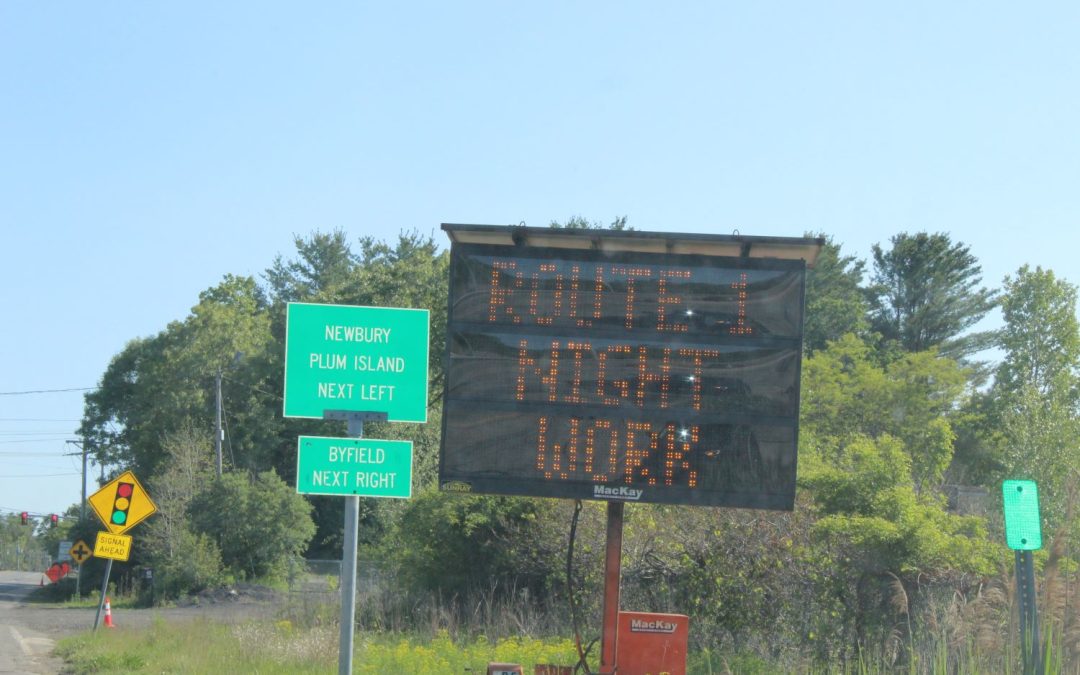 Rte. 1 Motorists To Learn Patience