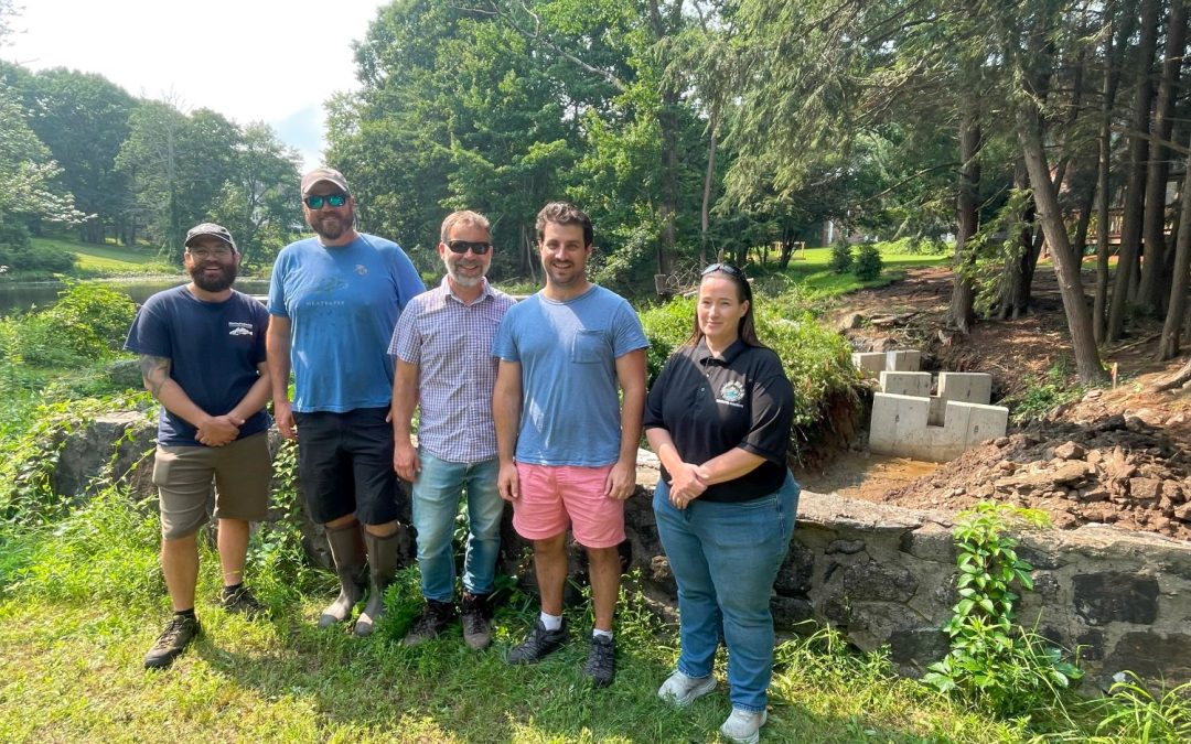 Howlett Brook Fishway Construction Underway