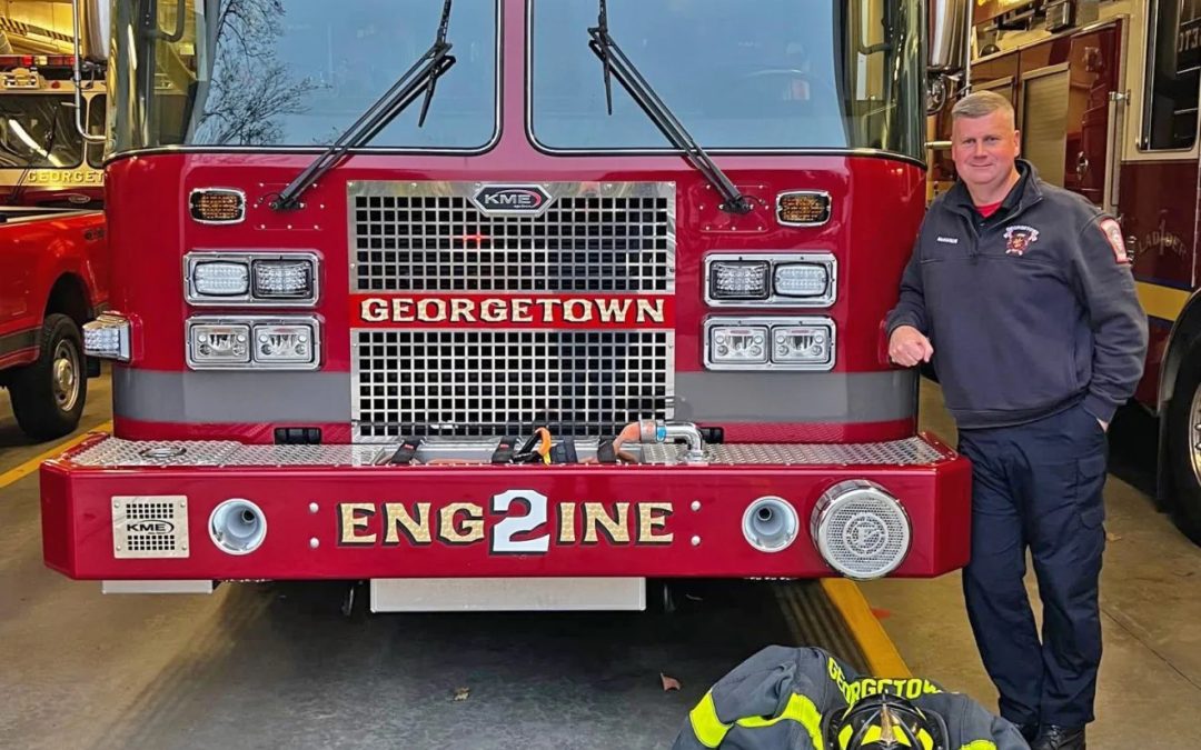Georgetown Fire Department Welcomes New Full-Time Member