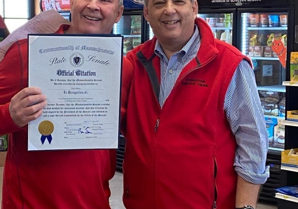 Comedian Paul Gilligan Honored