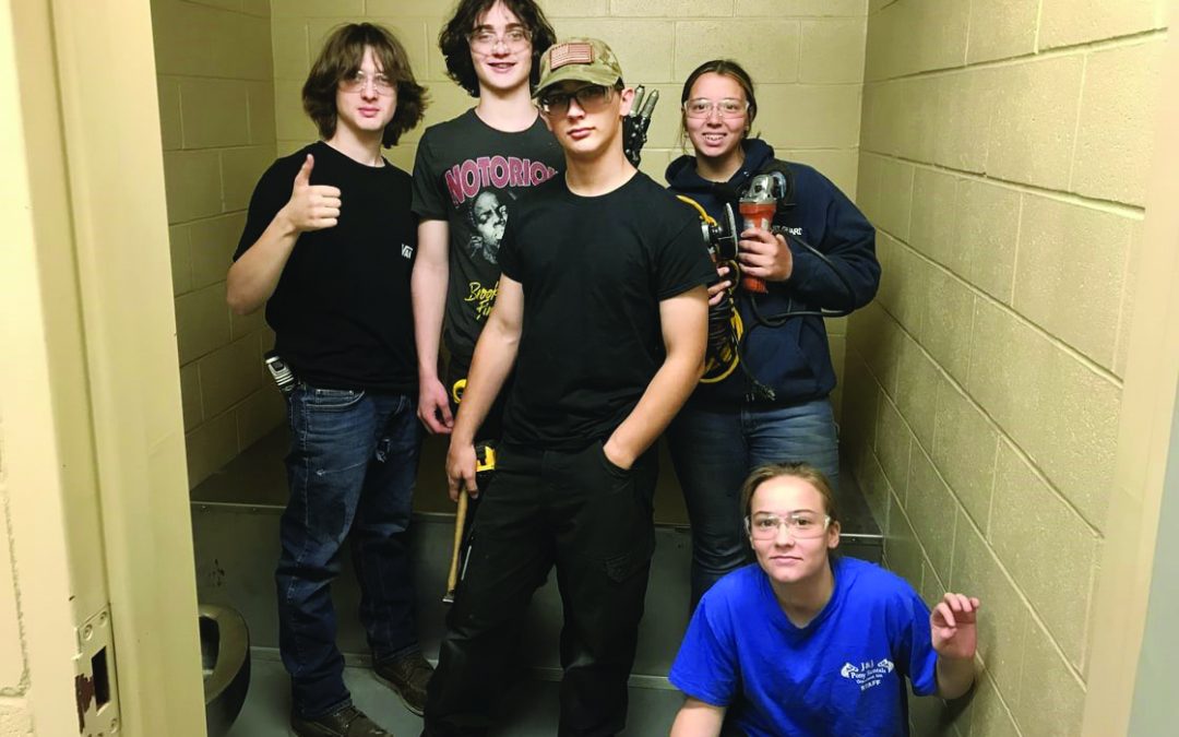Whittier Tech Students Power Georgetown Police Station Safety Upgrades