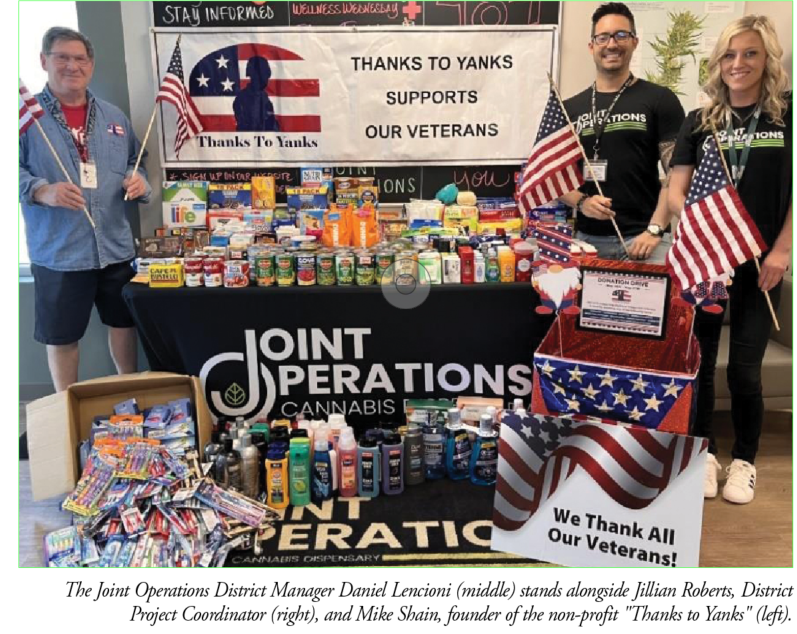 Successful Donation Drive for Veterans and Deployed Troops