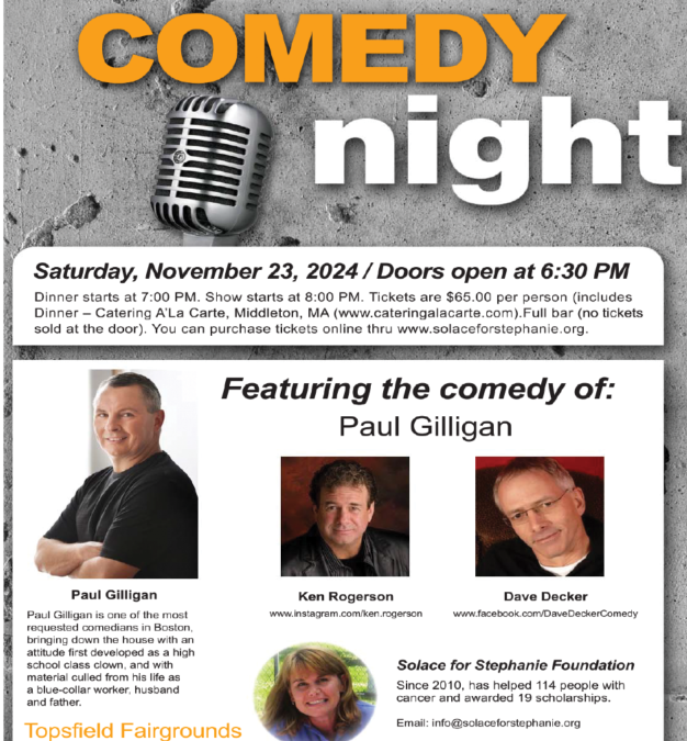 Laugh, Give to Help  Cancer Victims – COMEDY NIGHT