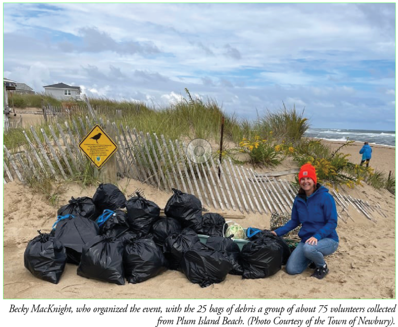 Town of Newbury Celebrates Success of Fifth Annual COASTSWEEP Cleanup of Plum Island