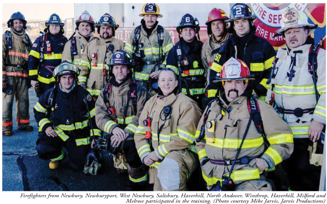 Newbury Fire Department Hosts Two-Day Live Fire Training on Plum Island