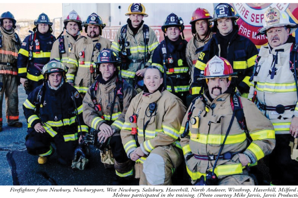 Newbury Fire Department Hosts Two-Day Live Fire Training on Plum Island