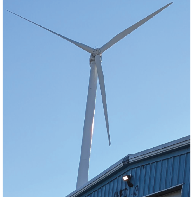 Wind Turbine Springs a Leak – Sprays Hydraulic Fluid Over Neighborhood