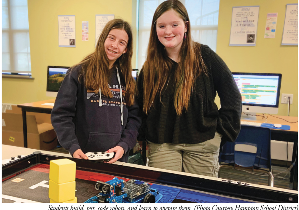 Hampton Academy Launches Hands-On Robotics Program