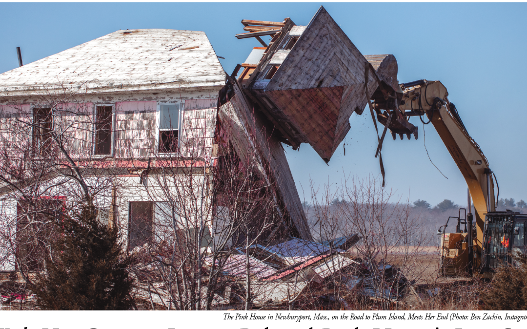 Off With Her Crown – Iconic, Beloved Pink House’s Last Sunrise