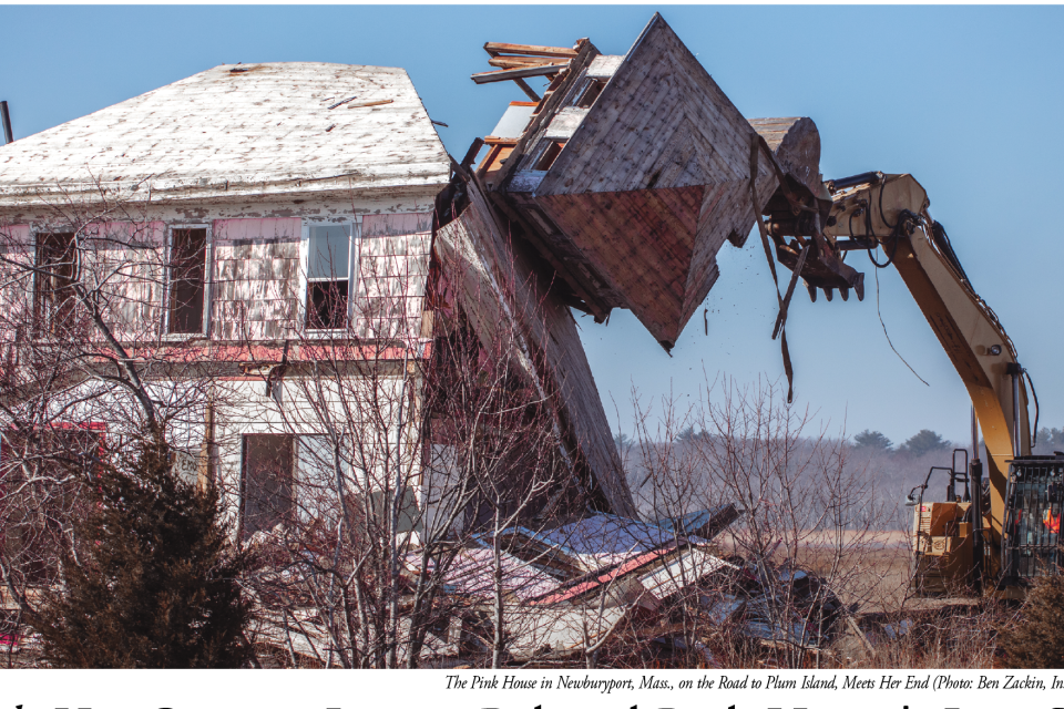 Off With Her Crown – Iconic, Beloved Pink House’s Last Sunrise