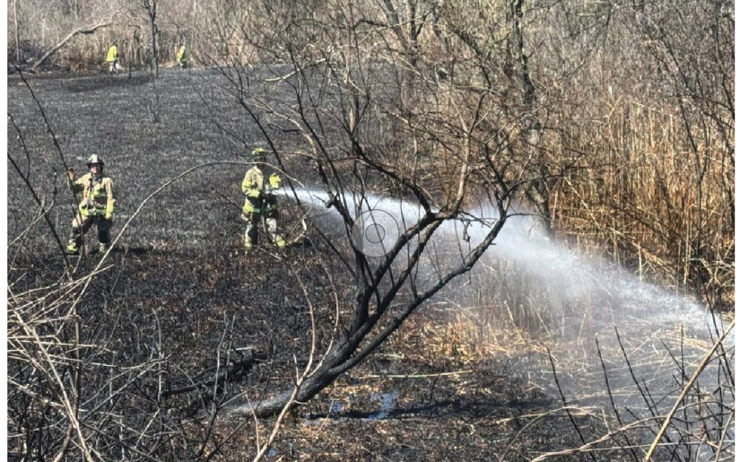 Sunday’s High Winds Complicate Firefighting – 10+ Acres Burned
