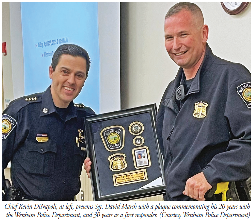 WENHAM: Sgt. Marsh Retires