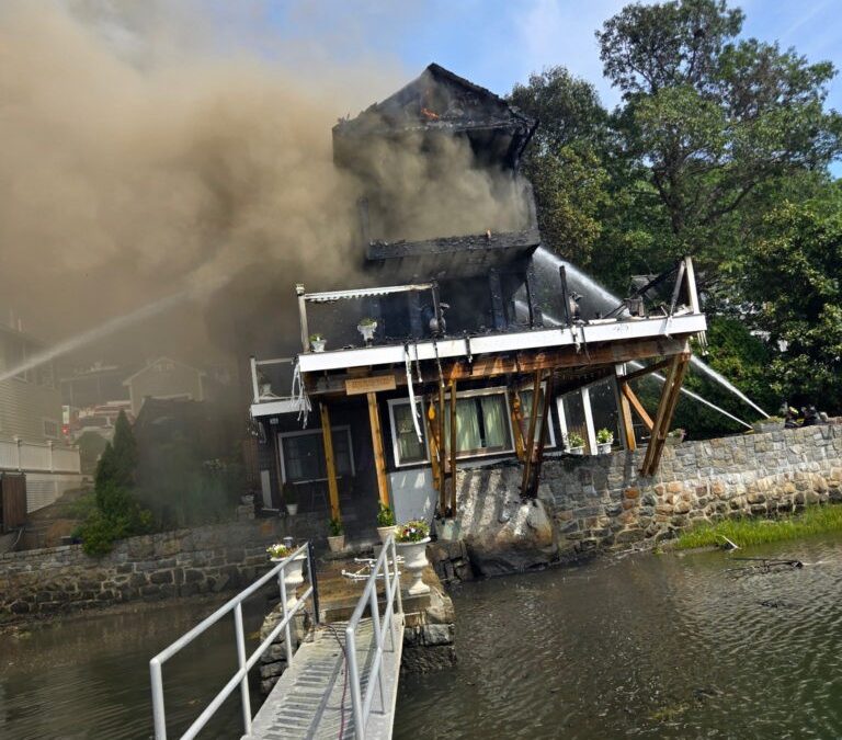 Gloucester Fire Department Extinguishes 2-Alarm Fire at 62 Woodward Avenue