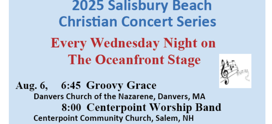 2025 Salisbury Beach Christian Concert Series