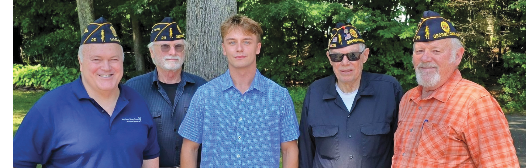 Georgetown Rene J. Gagnon American Legion Post #211 Sponsored Ricky DiChicco for Boys State Program