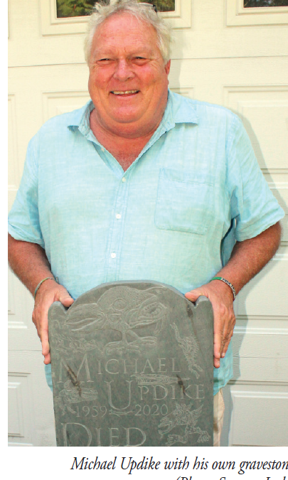 Michael Updike: Gravestones Don’t Have to be Morbid