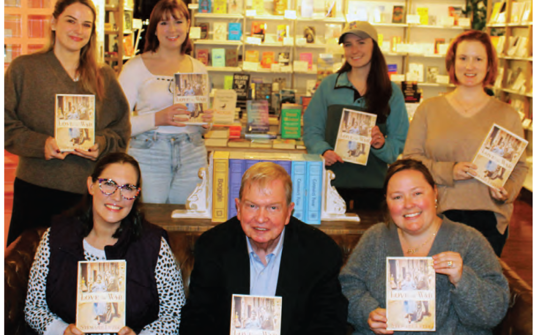 Newburyport Illume Book Store ‘Kiss and Tell  Book Club’ Features Love in War by Stewart Lytle