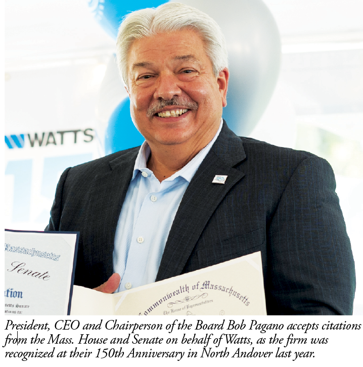 Watts Water Technologies, Inc. Named  One of Newsweek America’s  Most Charitable Companies