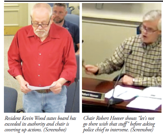 Monday Night at the Fights:  In Historic Move, Chair Cuts Off Public Comment by Critic Mid-Sentence  Asks Police Chief to Intervene – Ejects Speaker from Meeting