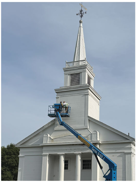 Church Gets Facelift, Shiny New Coat
